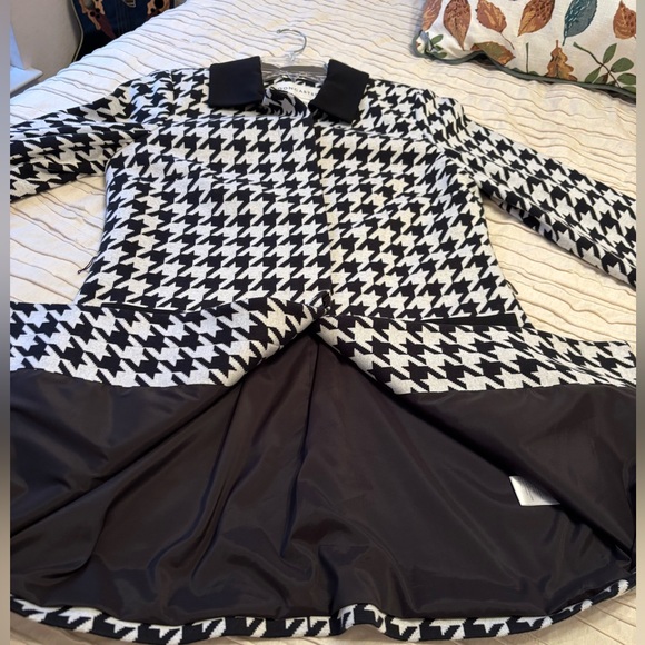 Doncaster Women’s Houndstooth Coat Size 6 - Picture 8 of 10